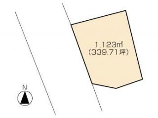 倉敷市粒浦 土地-1,123.00m<sup>2</sup>