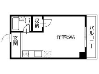 高知市旭町 1LDKマンション