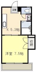 高知市愛宕町4丁目 1DKアパート