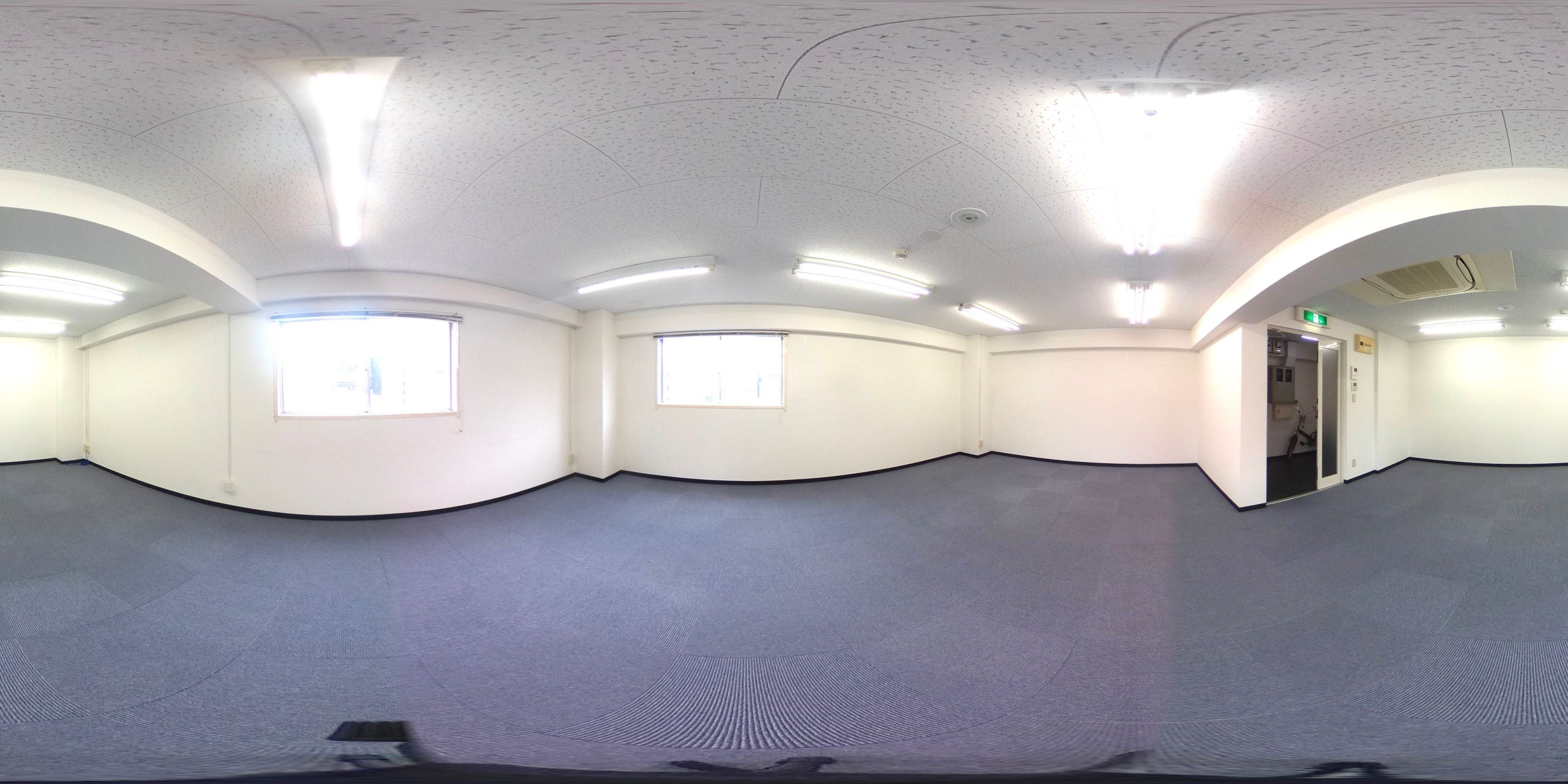 岡山市北区中山下1 賃貸事務所 -パノラマ画像