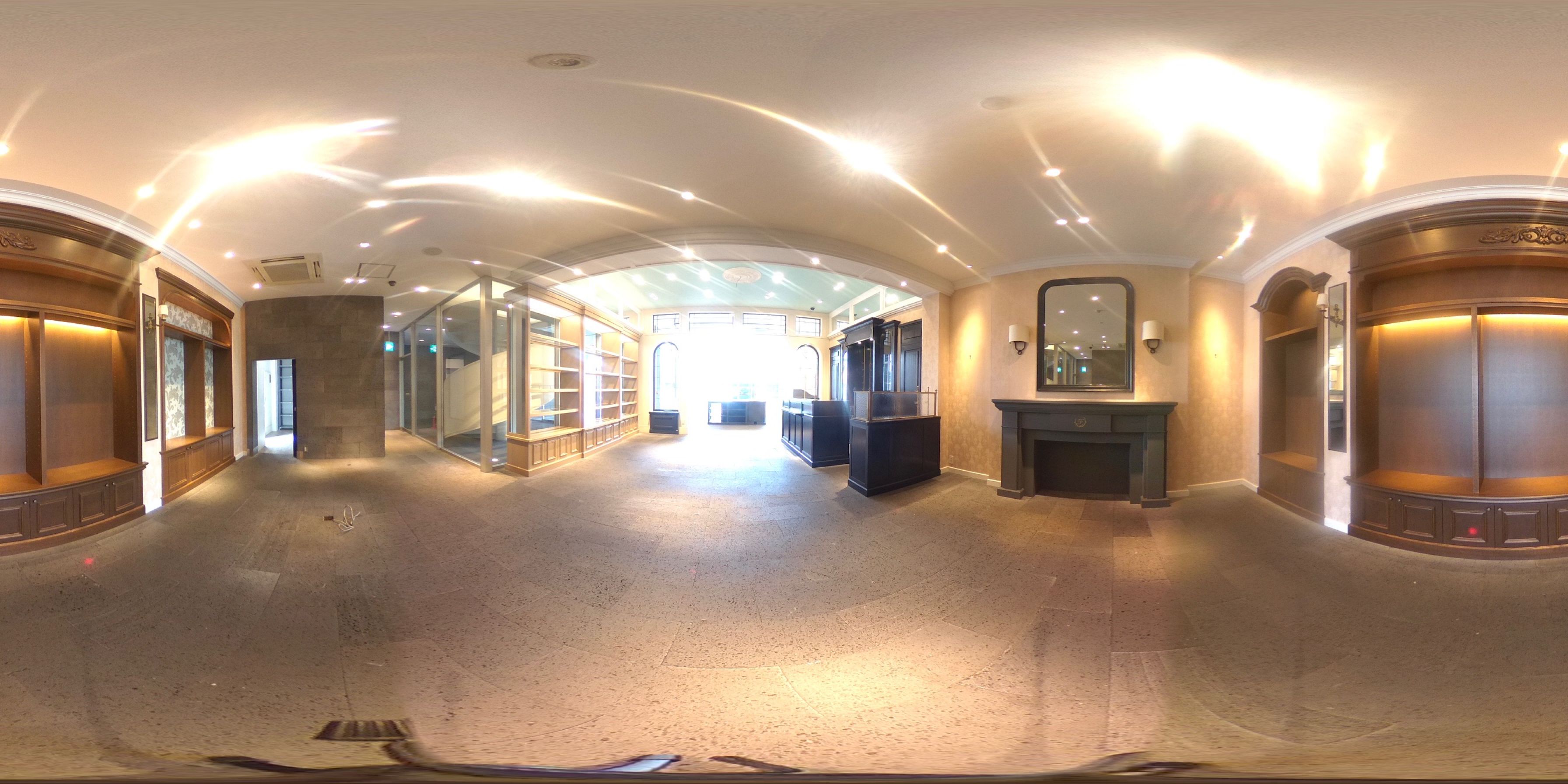 岡山市北区幸町 賃貸店舗・事務所 -パノラマ画像