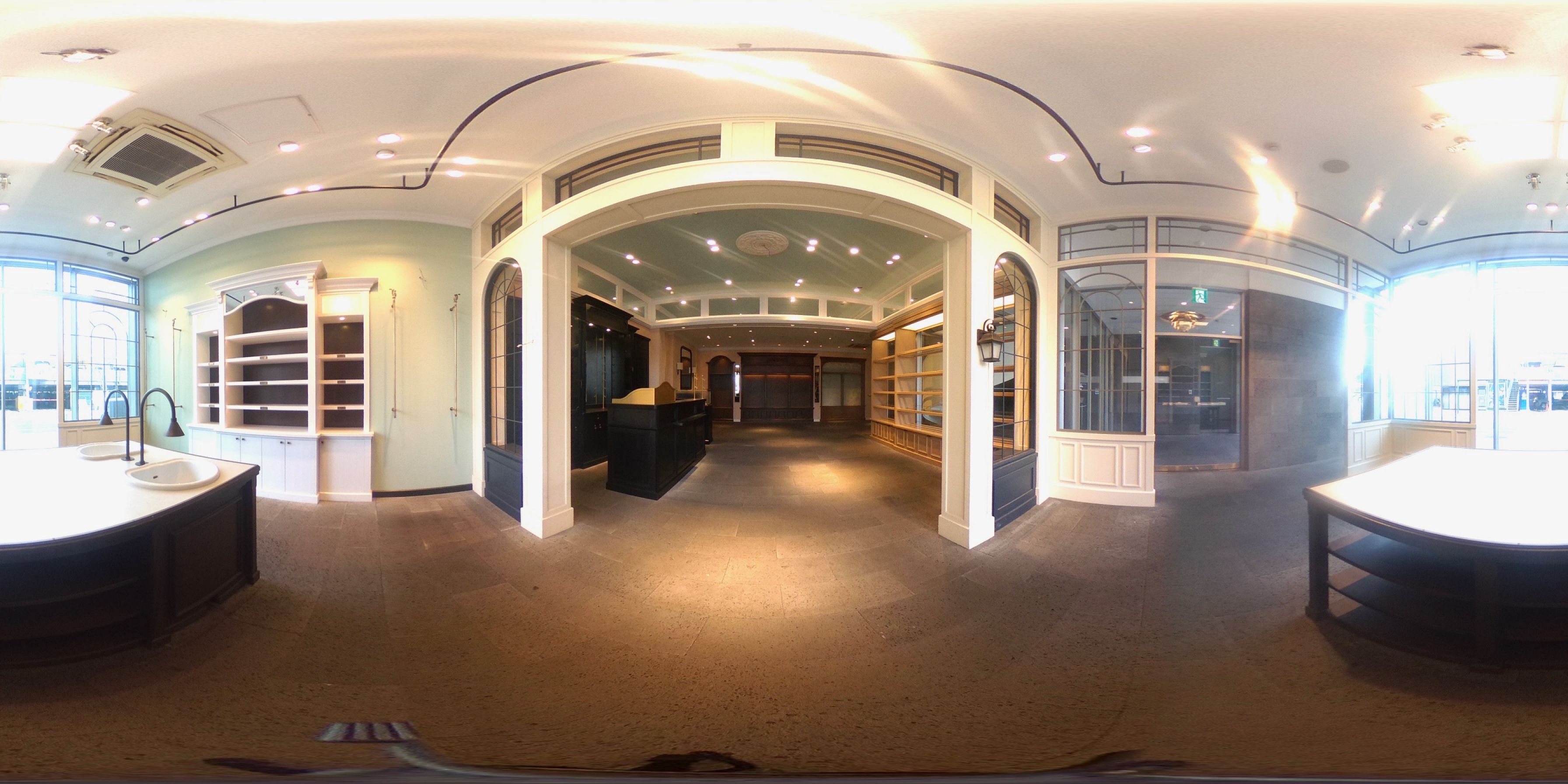 岡山市北区幸町 賃貸店舗・事務所 -パノラマ画像