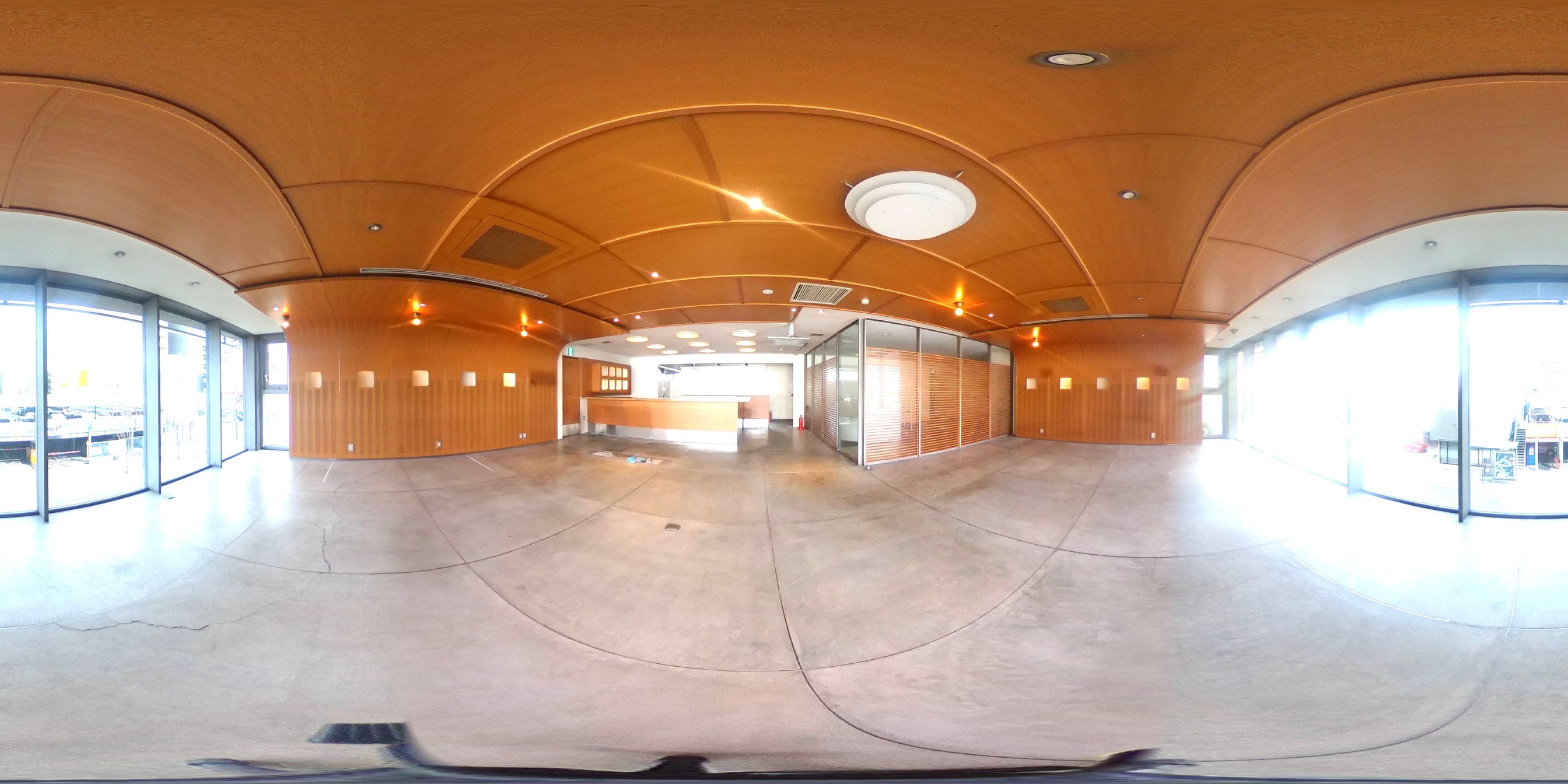 岡山市北区幸町 賃貸店舗・事務所 -パノラマ画像