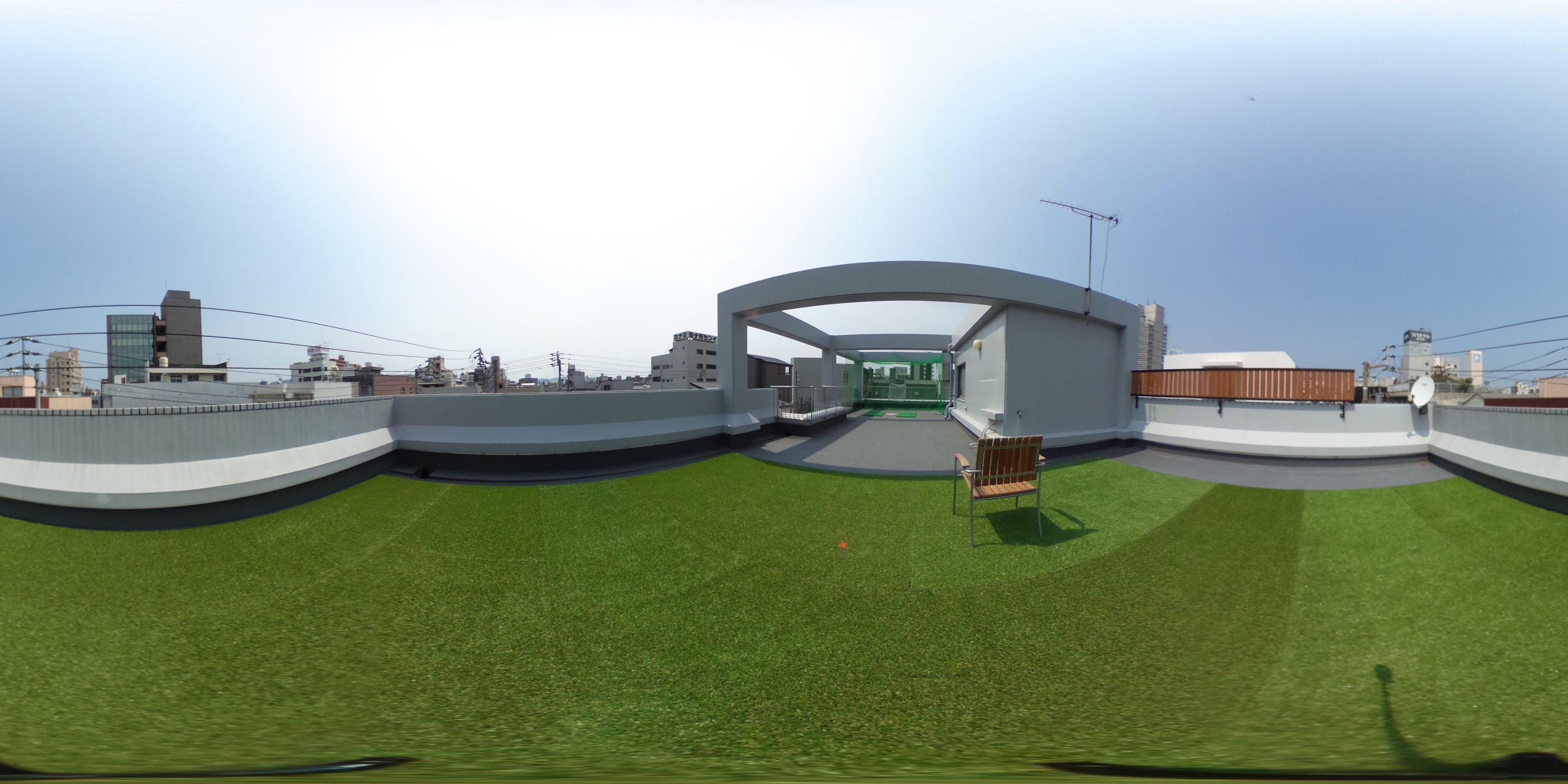 高松市八坂町 賃貸マンション 4LDKパノラマ画像