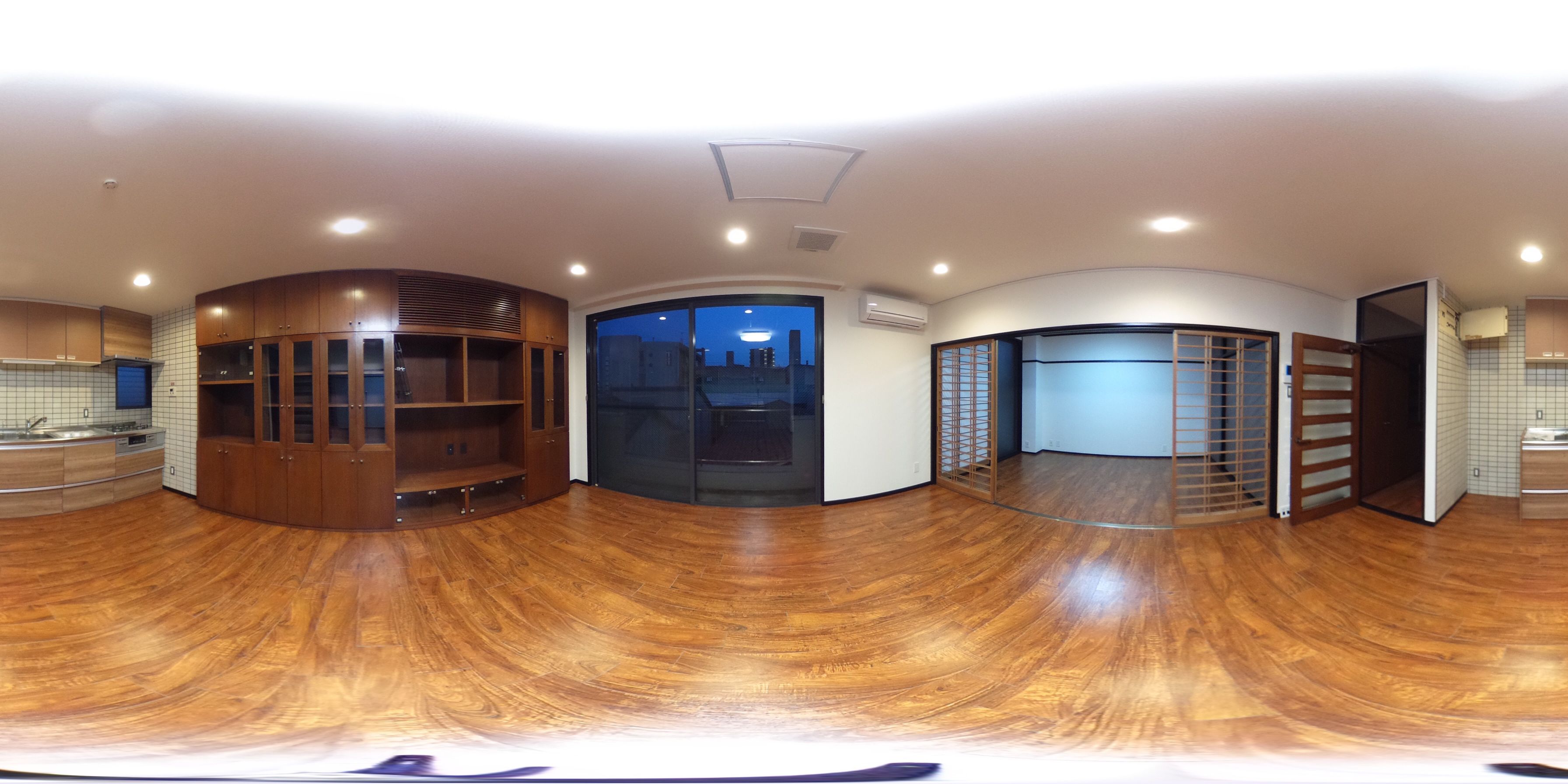 高松市八坂町 賃貸マンション 4LDKパノラマ画像